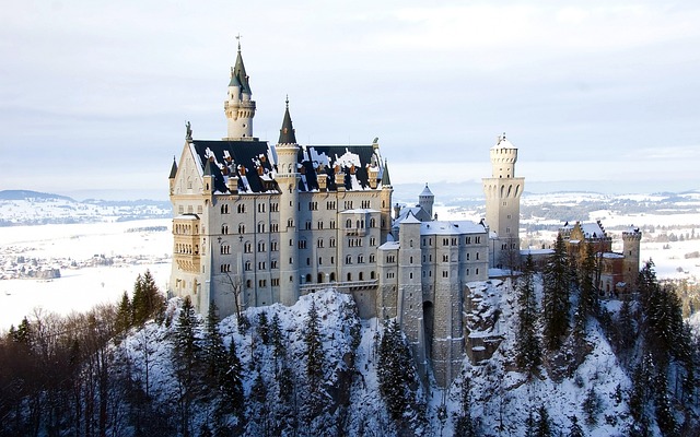 castelo  neuschwanstein na alemanha